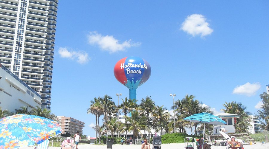 Hallandale Beach iconic sign